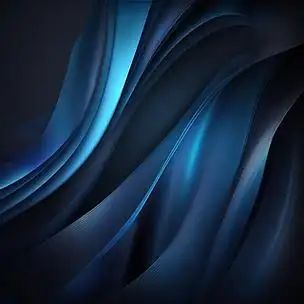 抽象奢华渐变蓝色背景光滑深蓝色,带有黑色渐晕效果工作室横幅