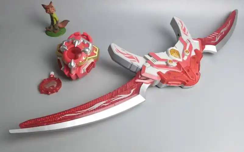 够长烈焰刀铠传再版铠甲勇士炎龙侠武器