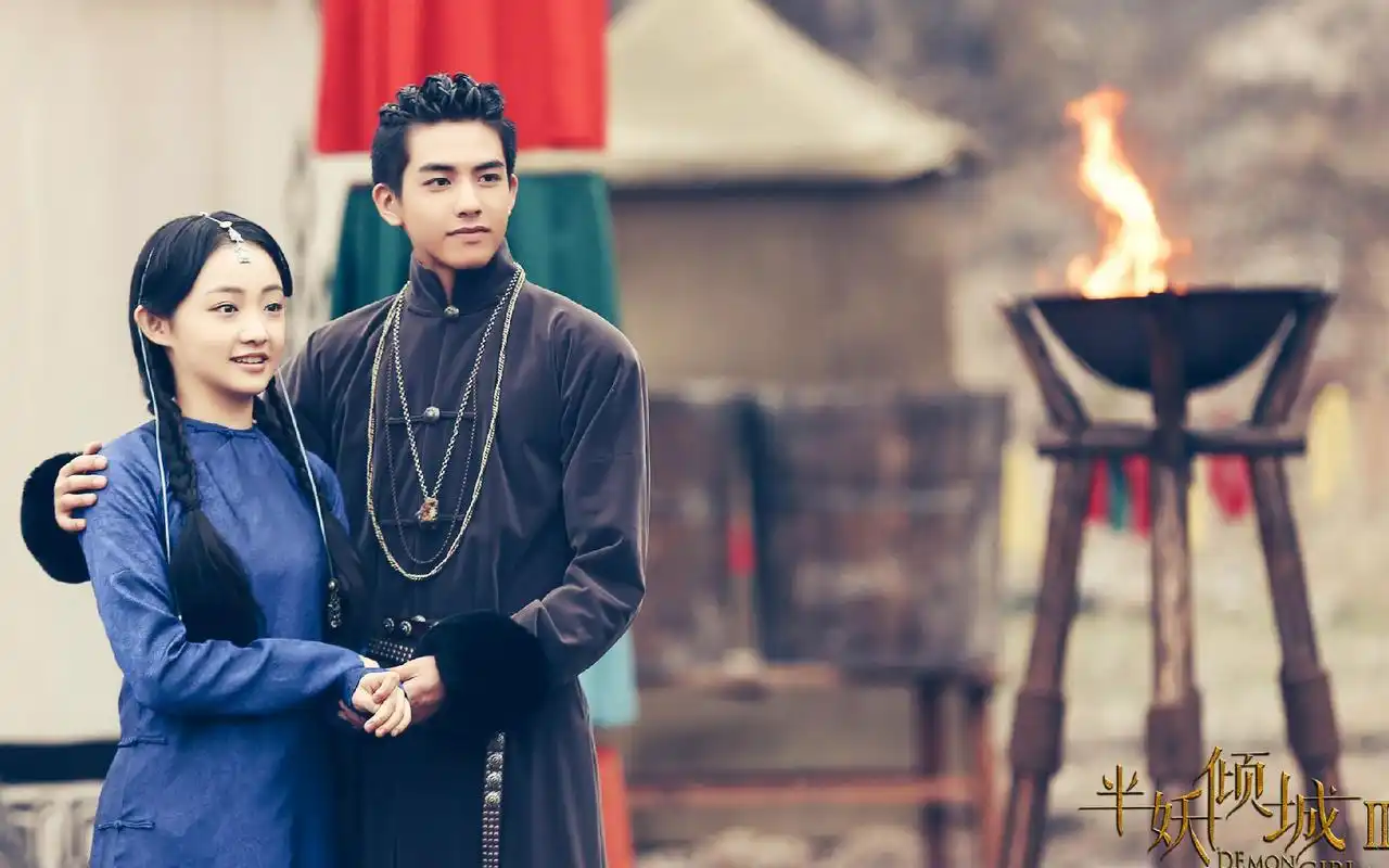 半妖倾城2高清人物剧照图片壁纸