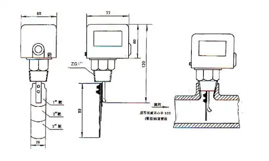 工厂消防喷淋系统中的压力开关技术应用_接线图分享