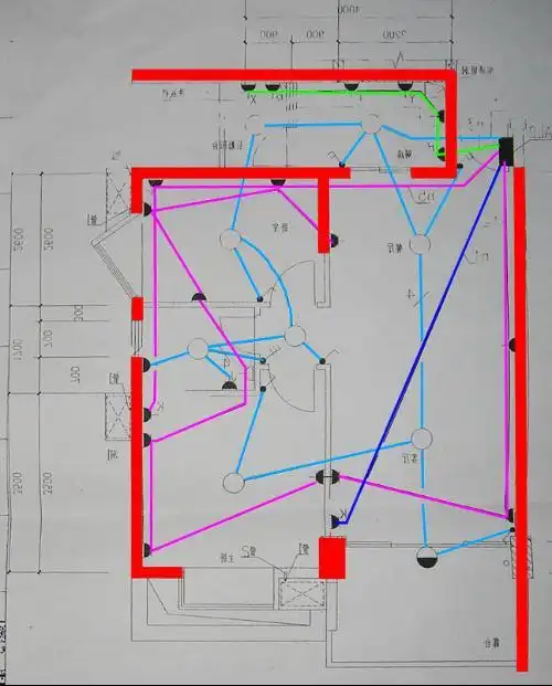 请教大家,怎么看这个水电图?