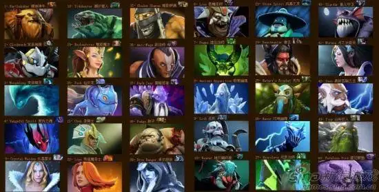 《dota2》部分英雄,你喜欢吗