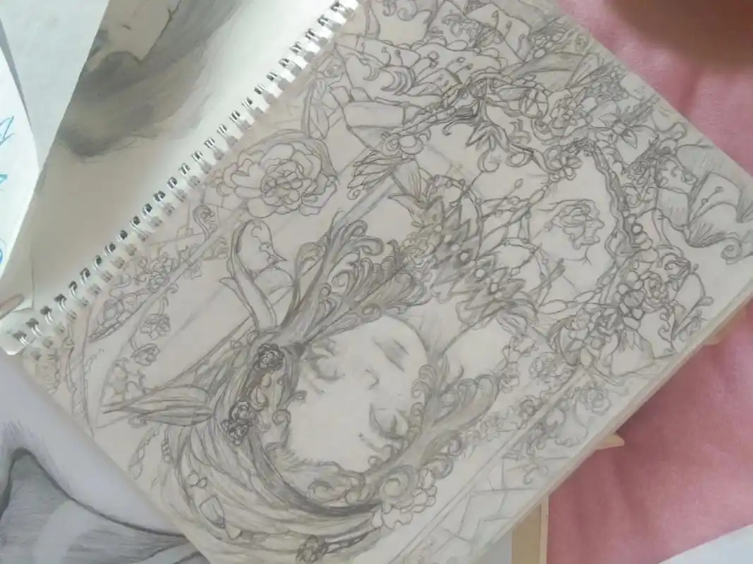 儿童画.13岁,会画画未来不可期#绘画 #日常瞎画 #画渣日 - 抖音