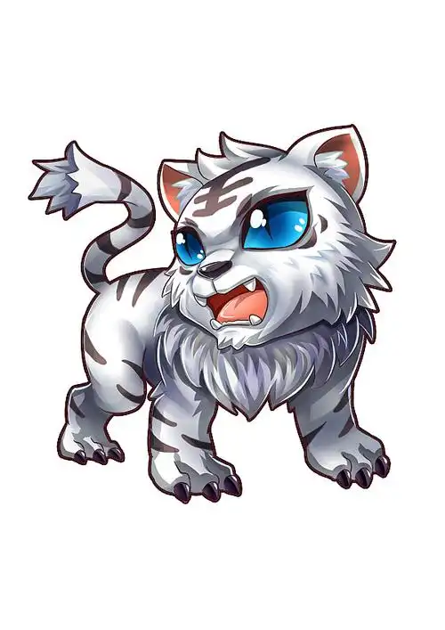 q版 神兽角色设计