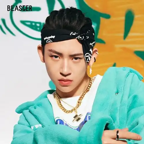 beaster官方小鬼联名小恶魔明星同款轻薄百搭潮流口袋巾