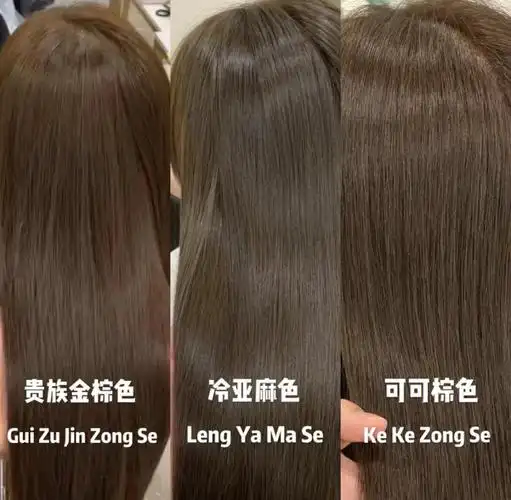 染发#高级感发色 #显白发色 #冷色系发色冷色系大全给大家调个色板