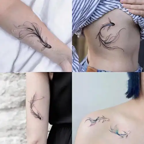 tattoo鱼纹身分享