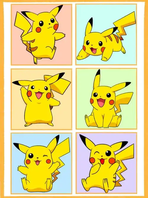 96【插画简笔画打卡14/100】皮卡丘-含步骤哦