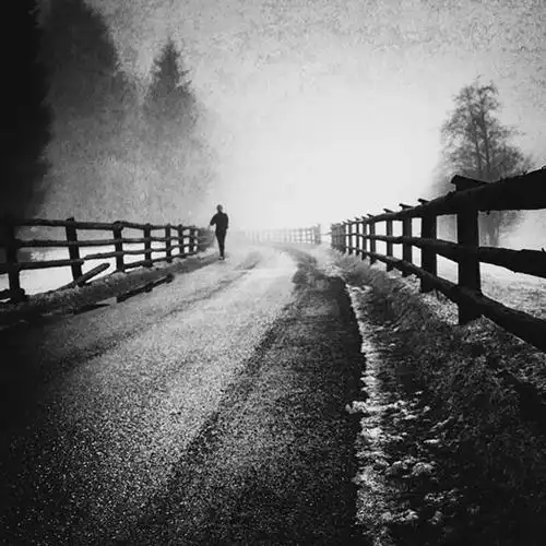 美图鉴赏andofuchs的孤独黑白影像