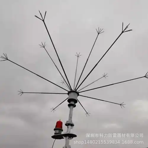 拒雷器驱雷器 多针消雷器 无源等离子拒雷装置避雷针接闪器-阿里巴巴