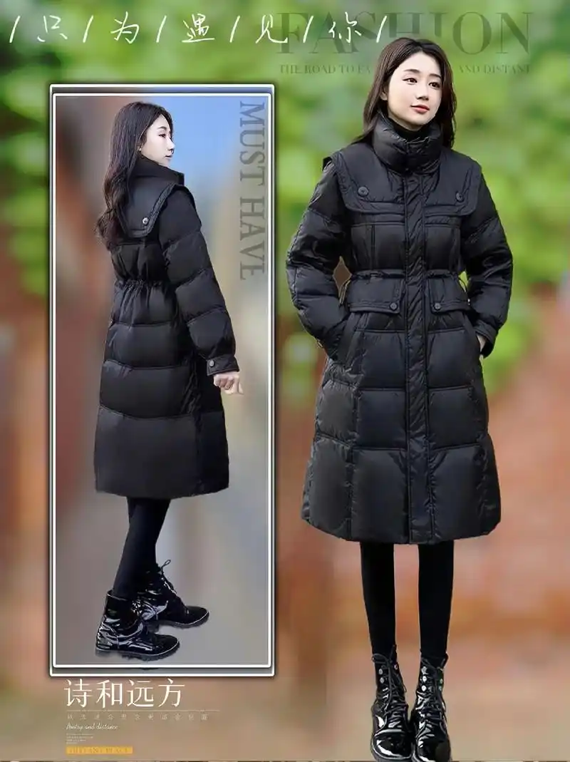 中长款显瘦外套