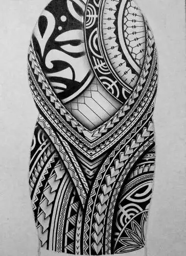 星影素材|emmm.一波一直珍藏没拿出来的花臂图分享给你们!