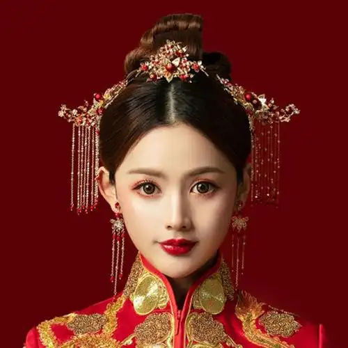 凤冠霞帔婚礼服