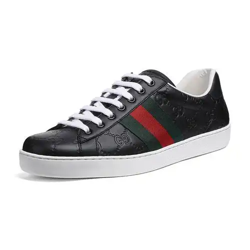 gucci古驰男士牛皮运动鞋板鞋386750cwcg0视频