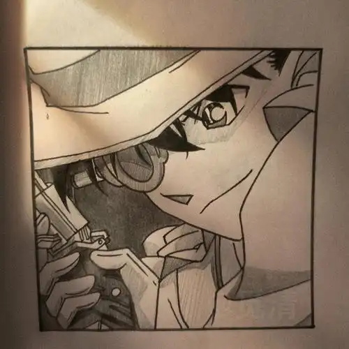 怪盗基德手绘有过程