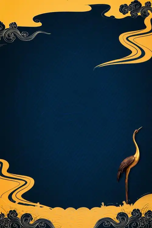 中式古典国潮来袭海报展板宣传背景图psd设计ps模板素材3545x5315psd