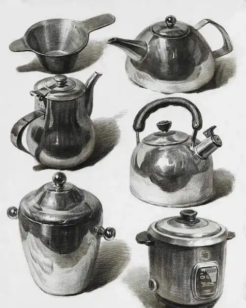 一篇帖子学全各种素描静物,可以收藏起来慢慢临摹啦!_美术名师联盟_零