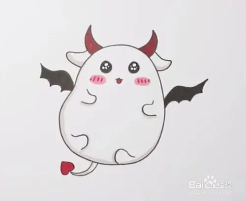 q版小恶魔怎么画
