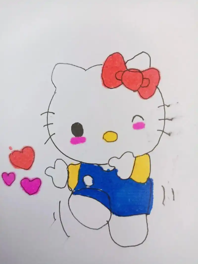 哈哈今天迷上了自己画表情包