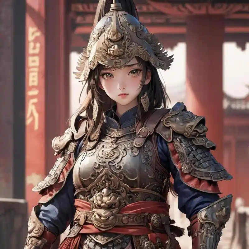 英姿飒爽的女将头像 头像 头像分享 女生头像 女将头像 好看头像