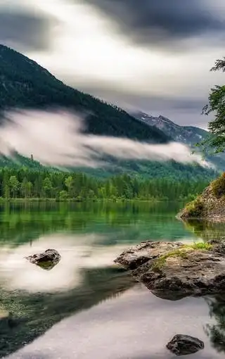 风景如画山水树木高清手机壁纸