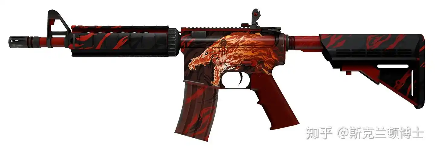 csgo丨m4a4咆哮howl