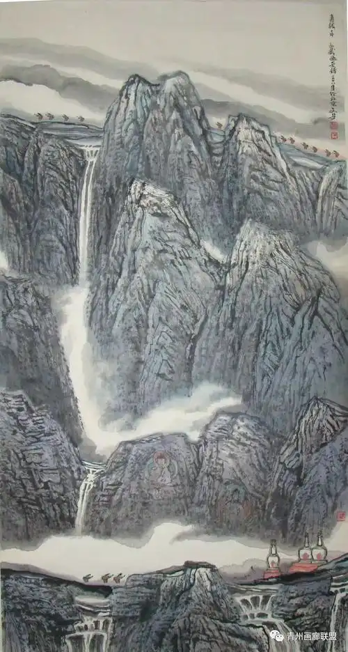 荒凉,孤独之力与美——读王文芳山水画作品 作者:李松