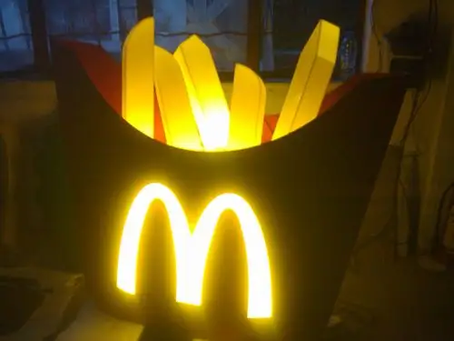 三维立体造型灯箱