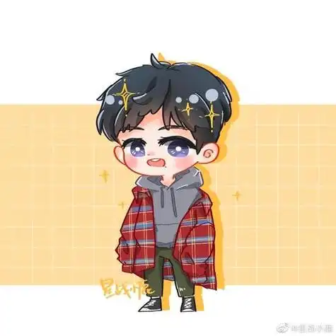 动漫头像q版男生 帅气 - 二次元q版男生 - 实验室设备网