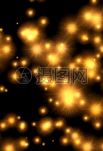 星光闪烁动态粒子h5动态背景图片素材