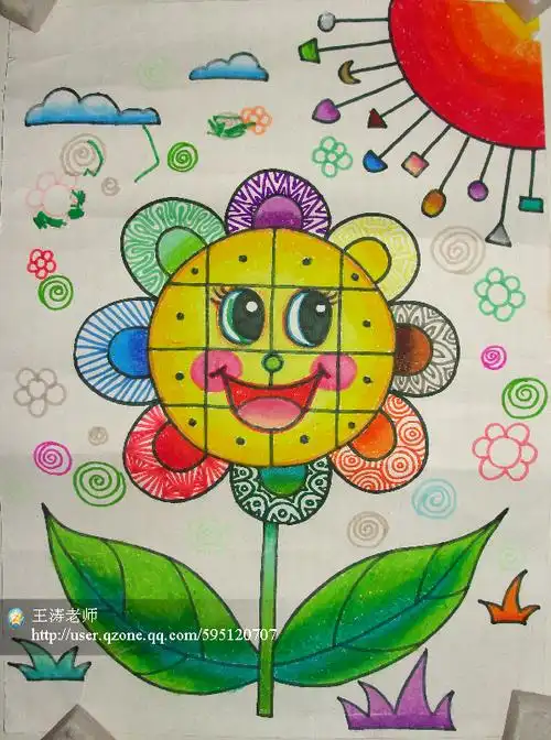 王涛老师儿童教学范画