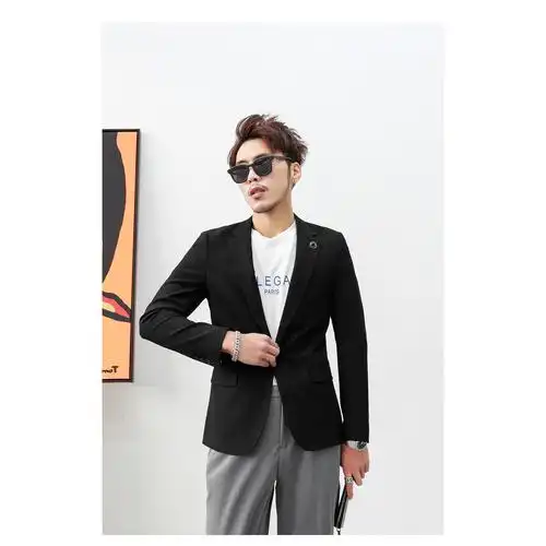 共13717 件男休闲小西装一粒扣相关商品