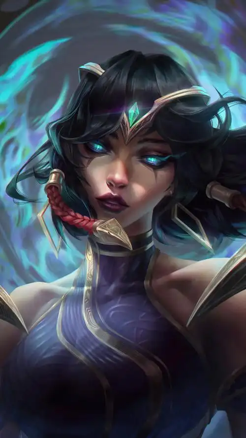 lol英雄联盟 天启者 卡尔玛 karma 手机壁纸