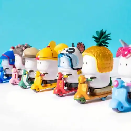 名创优品野萌君盲盒突突车系列#盲盒