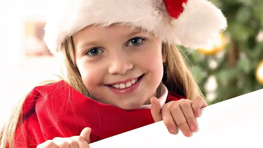 圣诞小美女-欧莱凯设计网