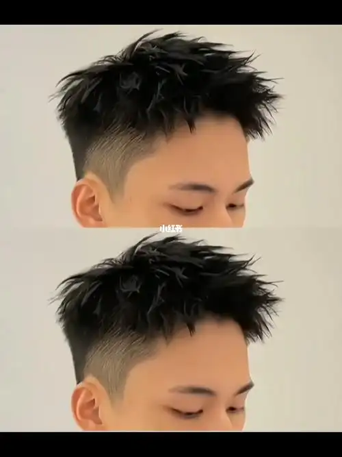 男士前刺飞机头