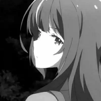 微丧女生头像黑白伤感动漫头像动漫女生头像の满眼忧郁女头丧丧的动漫