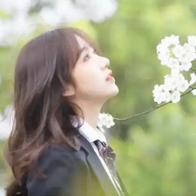 jk头像女高清唯美清新的jk制服女头清纯图片