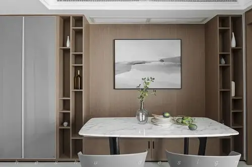 120平简约风之家餐厅背景墙图片