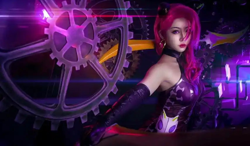 王者荣耀赏析小姐姐cos阿珂