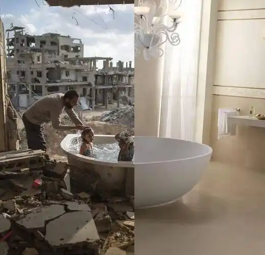 一半天堂一半地狱这些照片看着看着就哭了