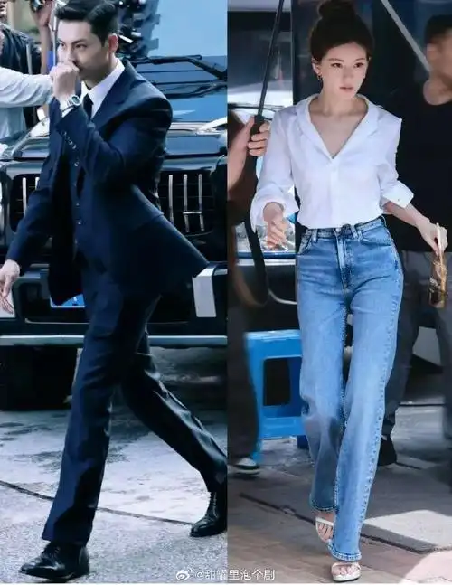 谁懂啊!赵露思和陈伟霆13岁的年龄差居然毫无违和感.