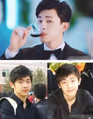 明星出道前照片蔡徐坤嘴型变了鞠婧祎辣眼睛邓伦从小帅到大