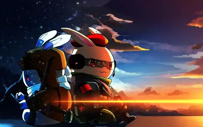 活动作品致敬我的祖国那兔那些年那些事