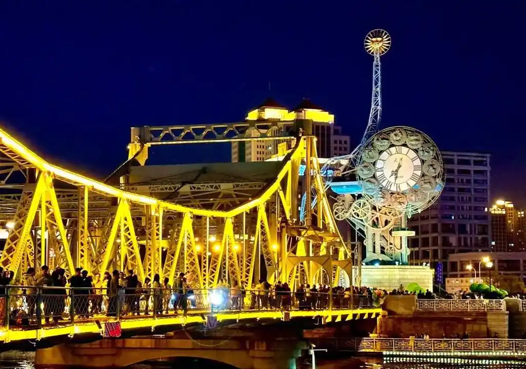 大美天津 | 海河天工"世纪钟"