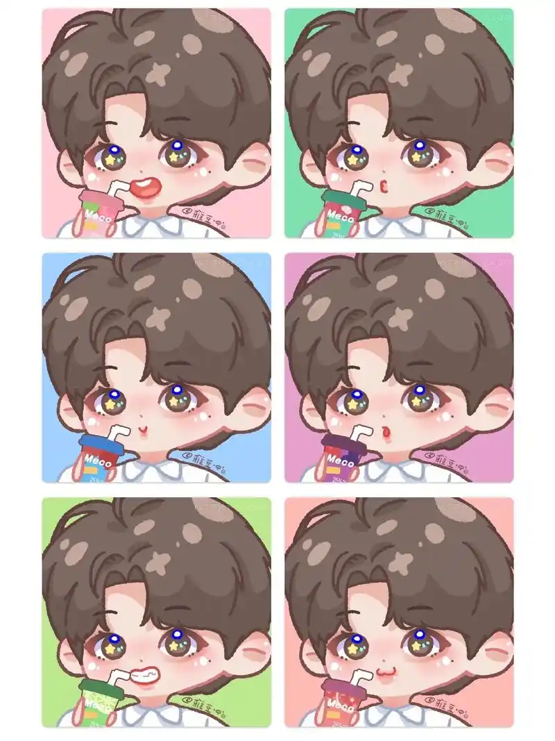 你们都喜欢喝哪个口味?#蔡徐坤 #q版  - 抖音