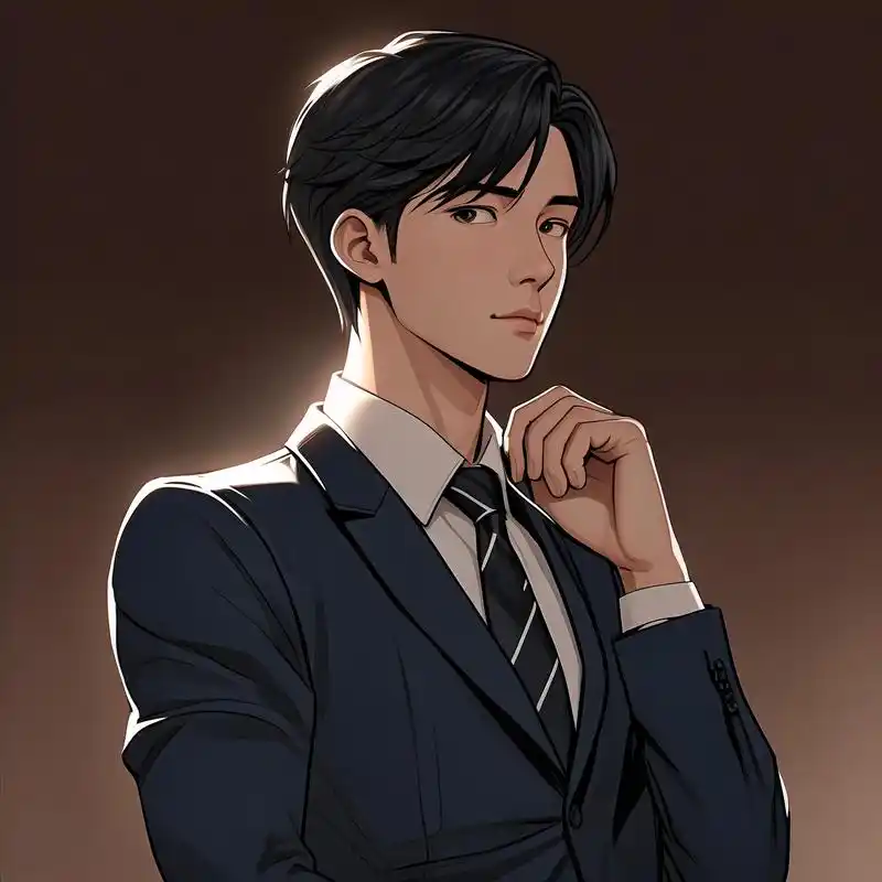 西服头像👔|漫画风格展现专业形象✨