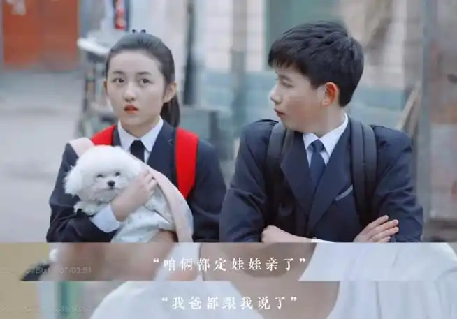 穿过月亮的旅行定档五一#93  #张子枫胡先煦时隔八年二搭#谁cp过了