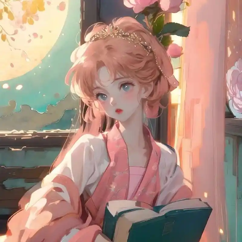 古风插画女生头像 676767 #古风头像