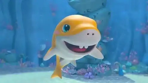我是鲨鱼宝宝嘟嘟,一起来看一下我精彩的表演吧
